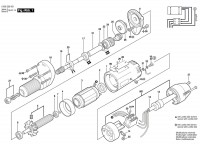Bosch 0 602 226 008 ---- Hf Straight Grinder Spare Parts
